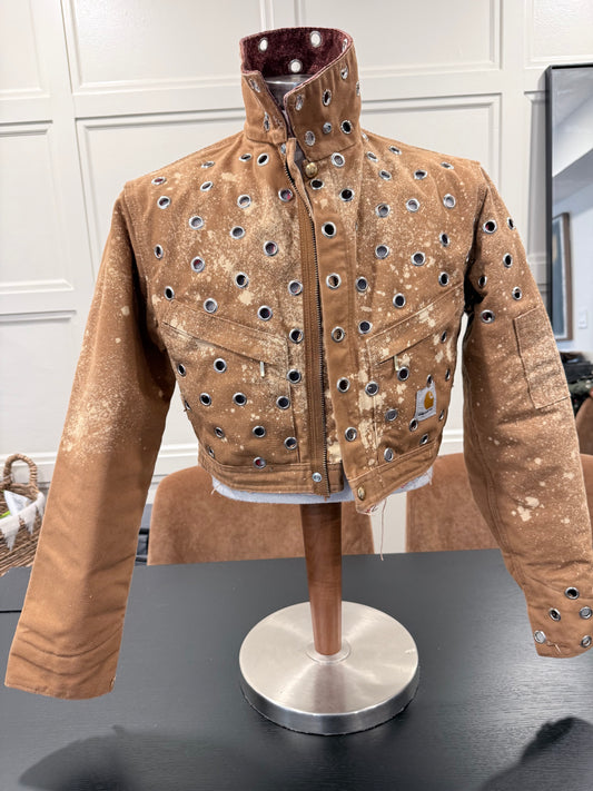 Vintage Carhartt Cropped Jacket | Brown | Small | One of One
