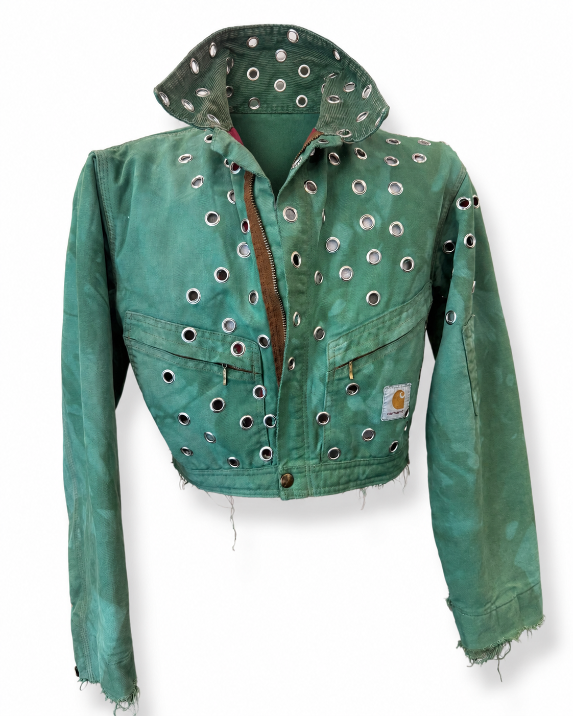Vintage Carhartt Cropped Jacket | Green | Medium | One of One