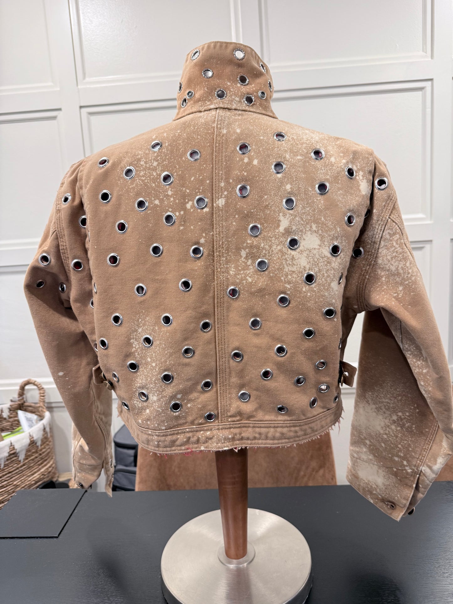Vintage Carhartt Cropped Jacket | Brown | Small | One of One