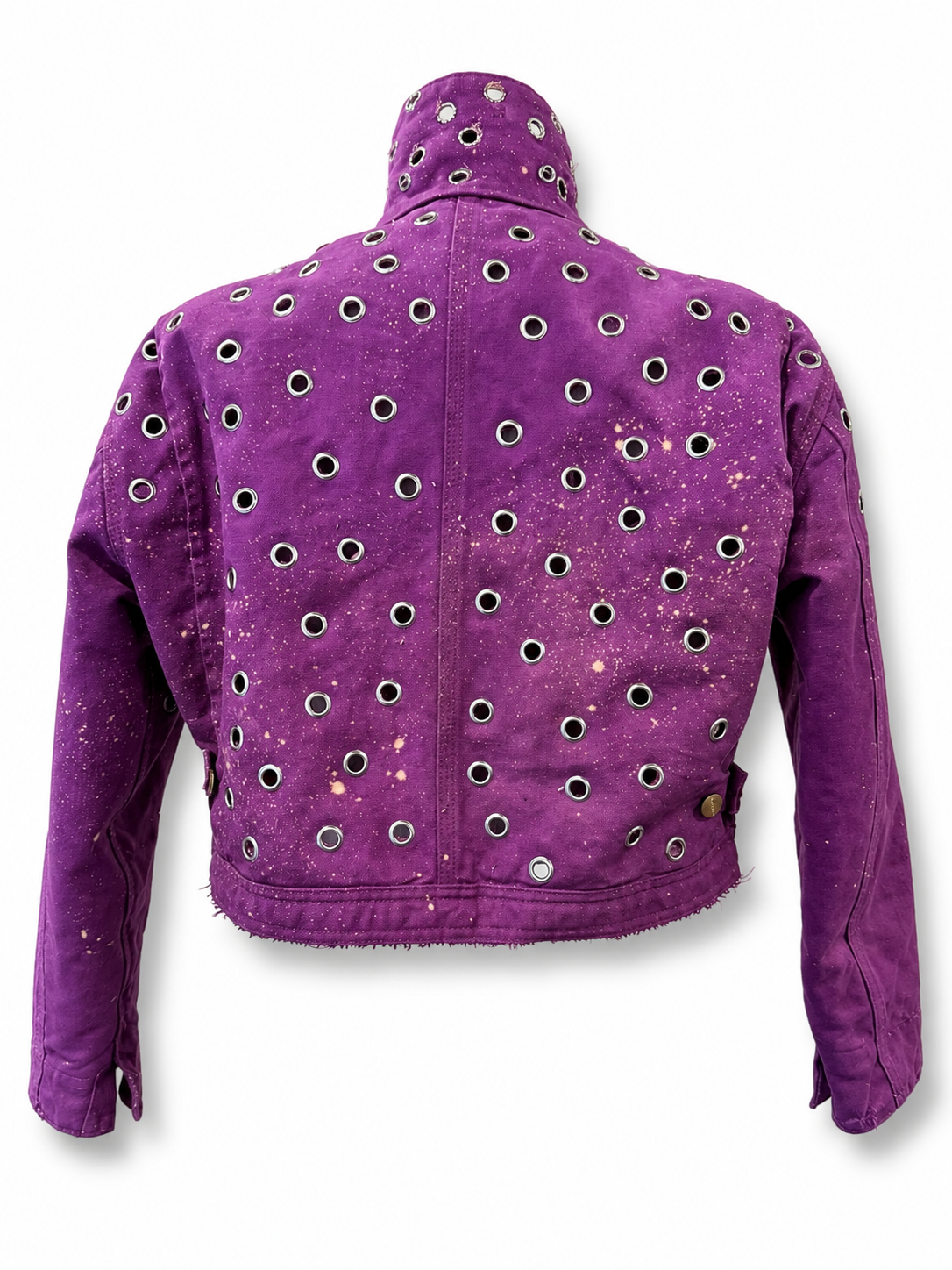 Vintage Carhartt Cropped Jacket | Purple | Medium | One of One