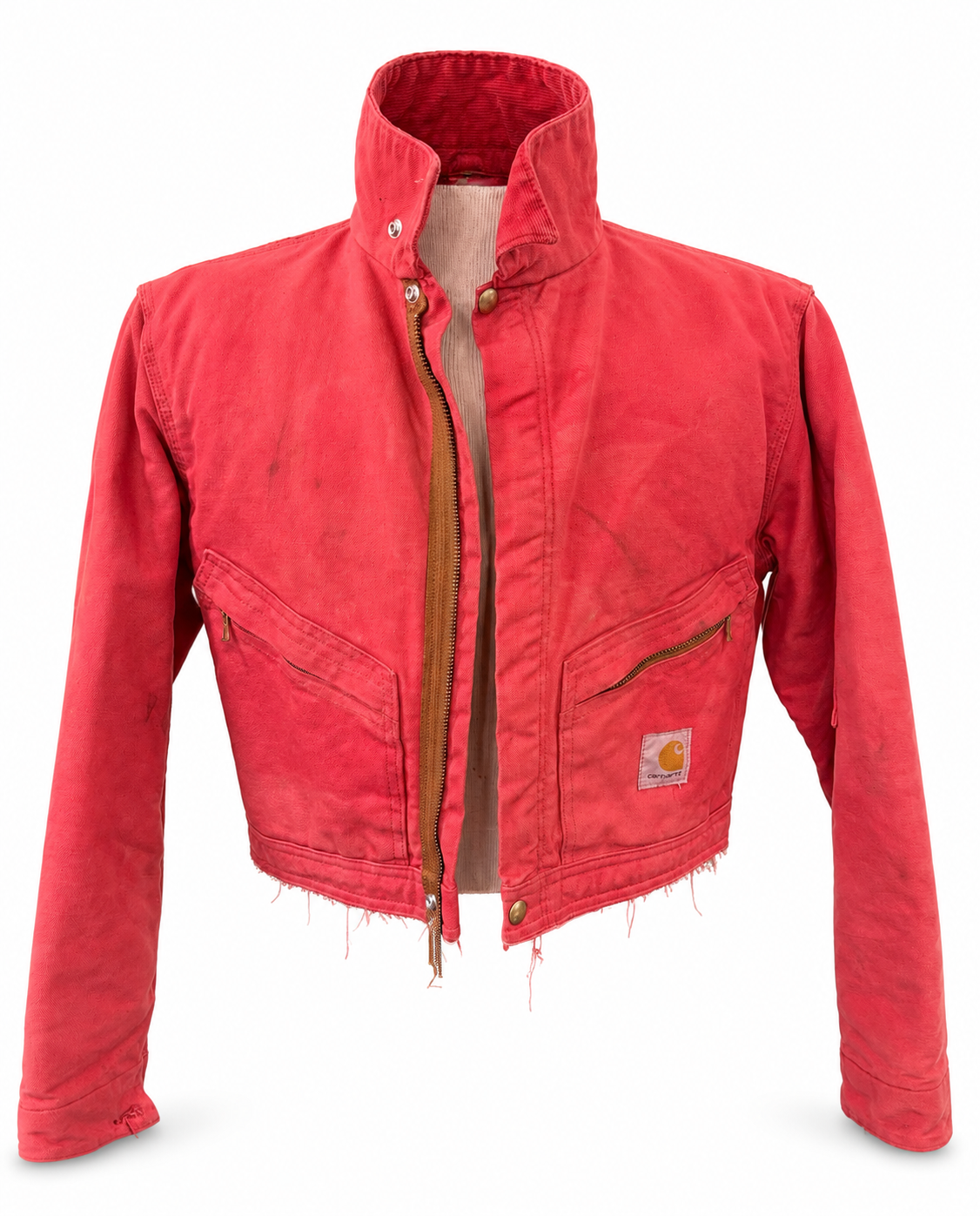 Vintage Carhartt Cropped Jacket | Pink | Medium | One of One