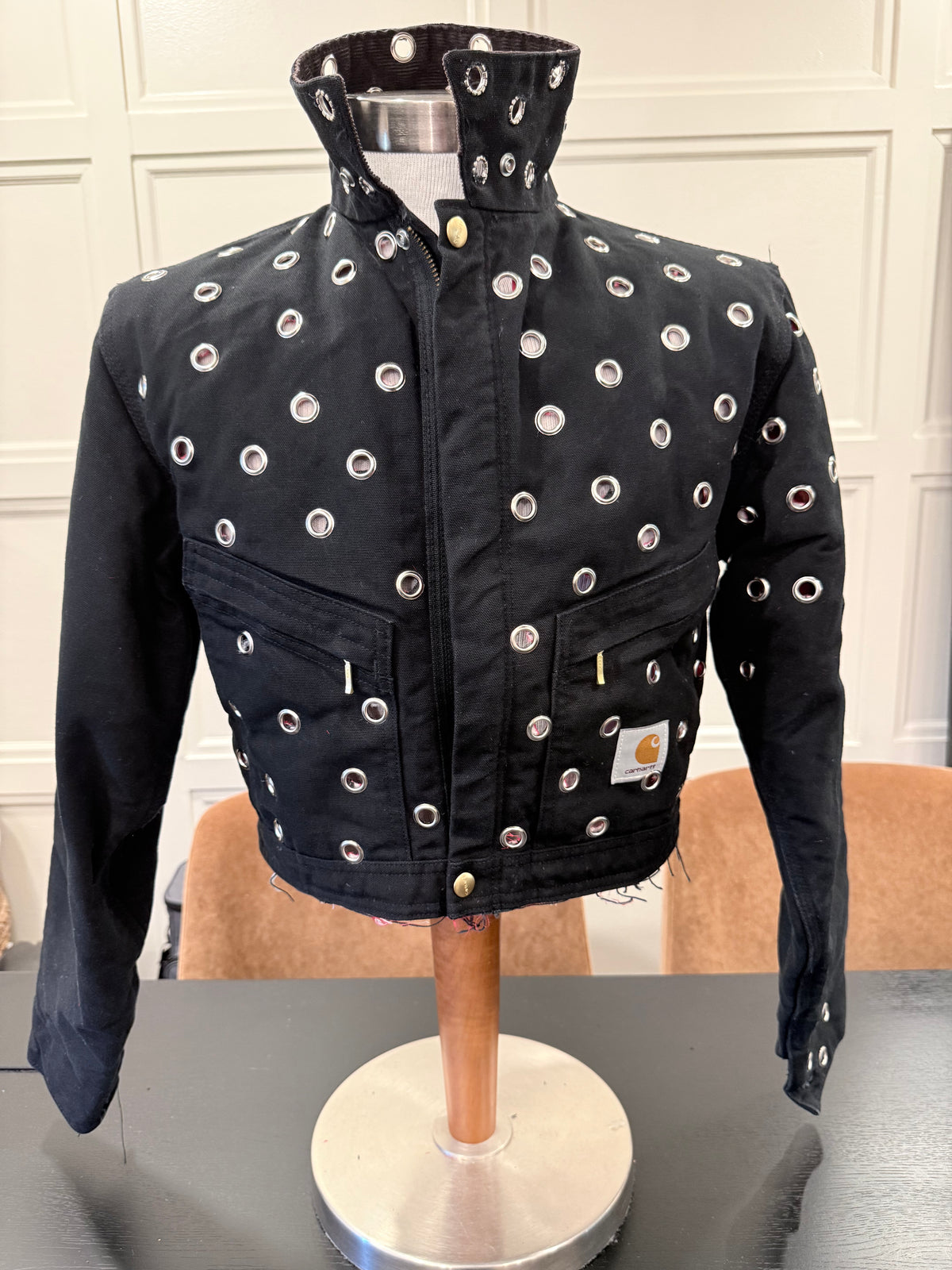 Vintage Carhartt Cropped Jacket | Black | Small | One of One