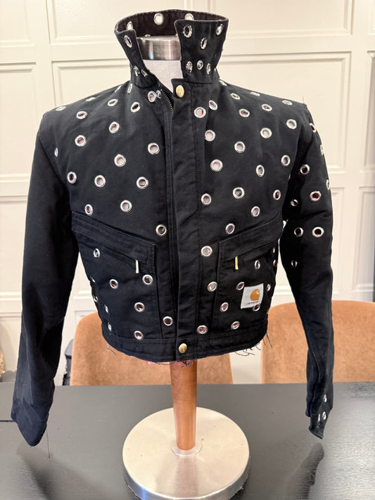 Vintage Carhartt Cropped Jacket | Black | Small | One of One