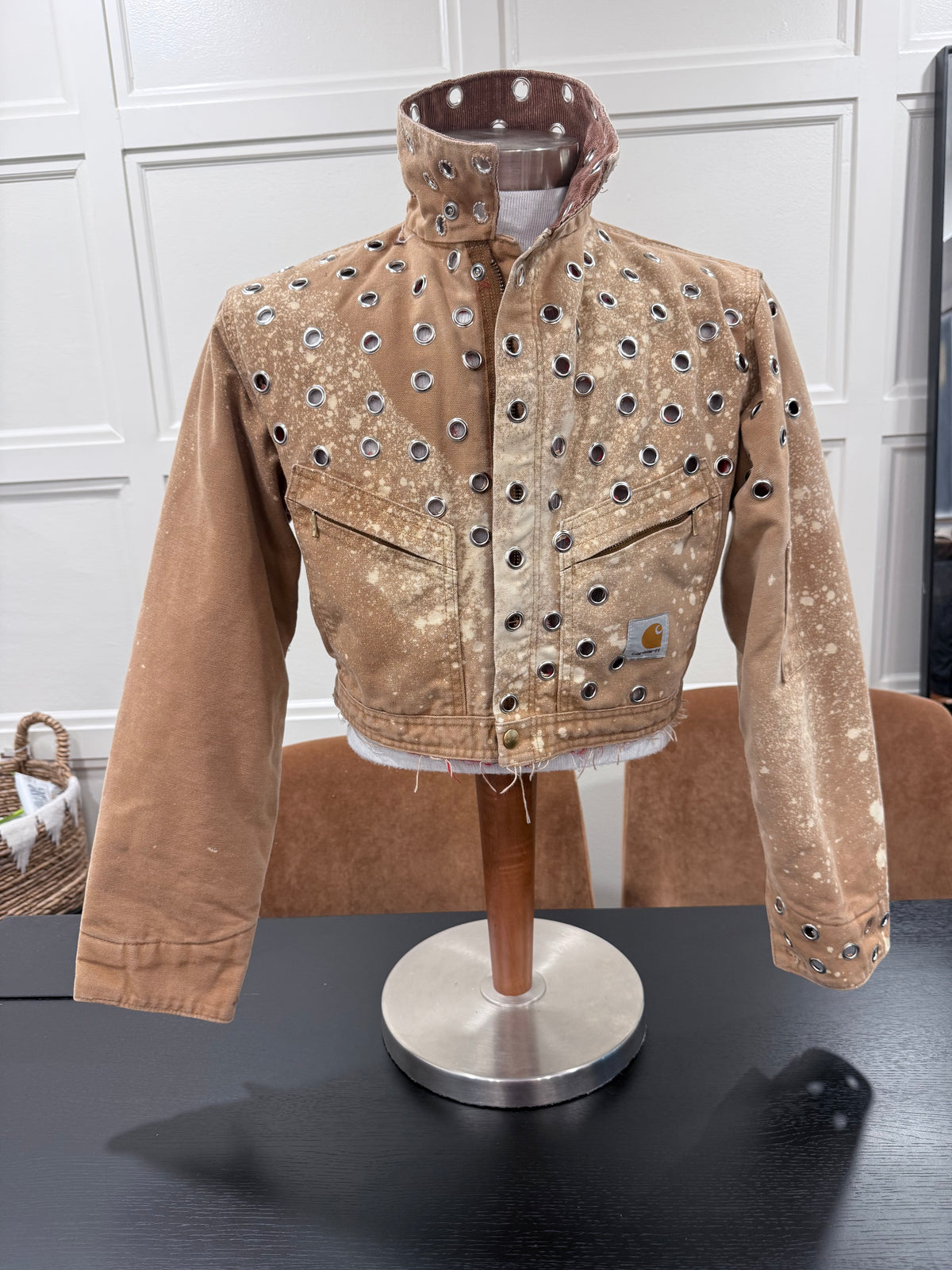 Vintage Carhartt Cropped Jacket | Brown | Small | One of One