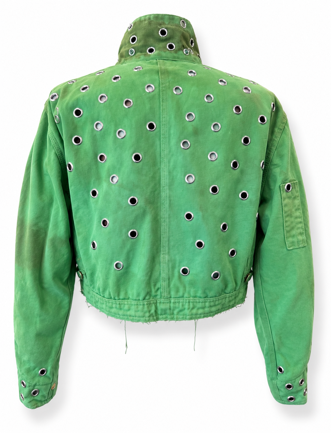 Vintage Carhartt Cropped Jacket | Green | Large | One of One