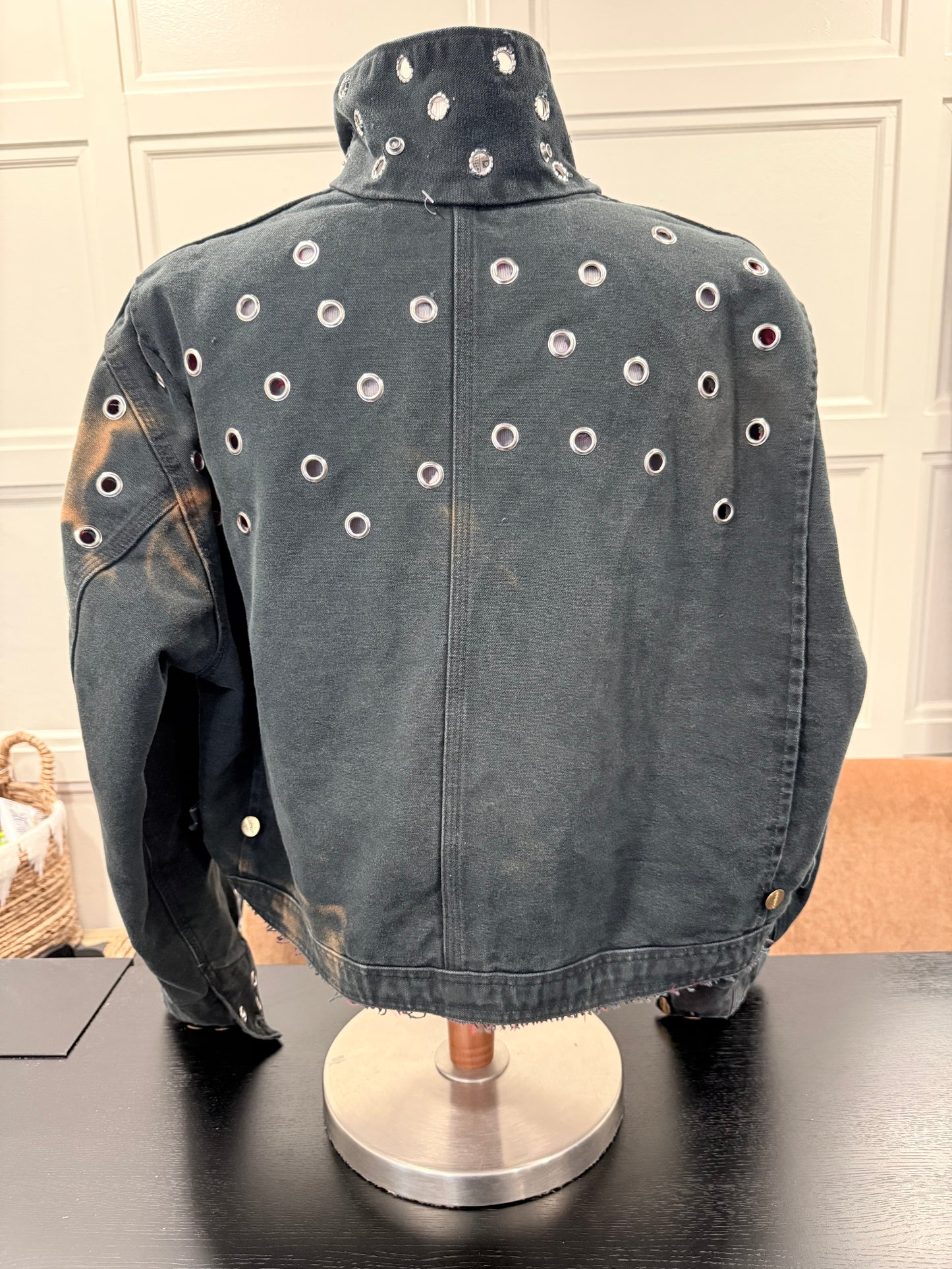 Vintage Carhartt Cropped Jacket | Black | X-Large | One of One
