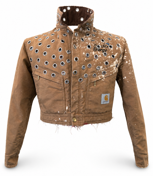 Vintage Carhartt Cropped Jacket | Brown | X-small | One of One