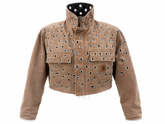 Vintage Carhartt Cropped Jacket | Brown | Medium | One of One
