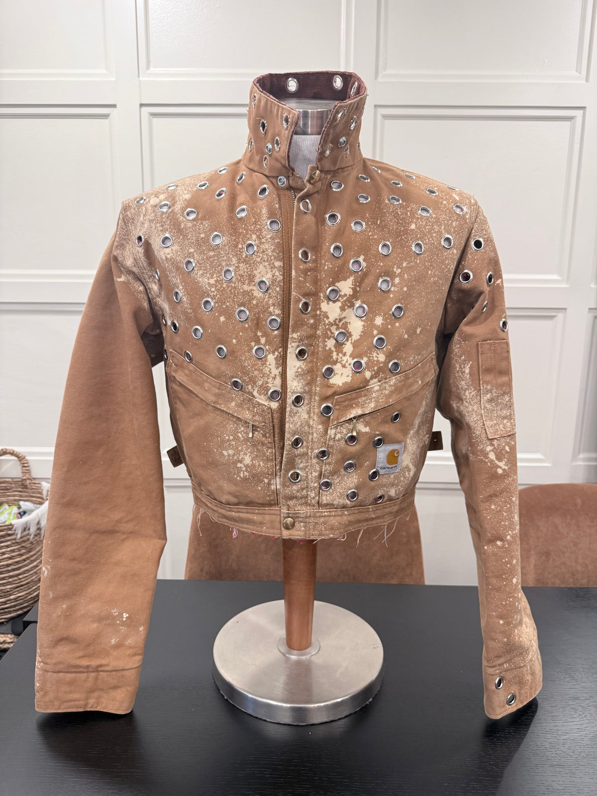 Vintage Carhartt Cropped Jacket | Brown | Medium | One of One