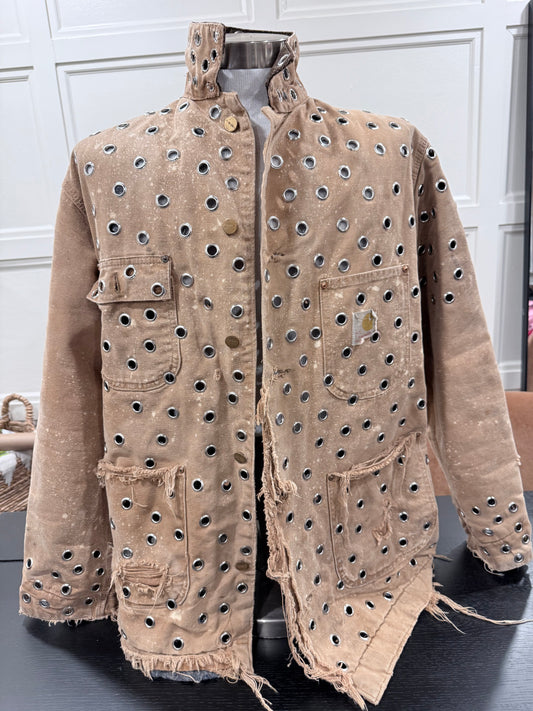 Vintage Carhartt Chore Jacket | Brown | Large | One of One