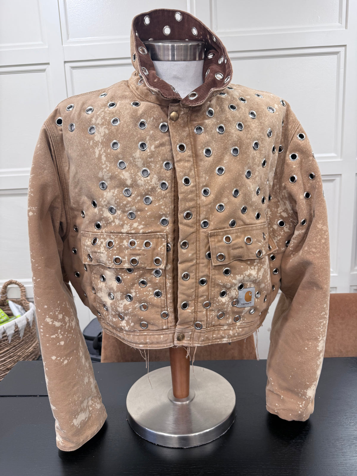 Vintage Carhartt Cropped Jacket | Brown | X-Large | One of One