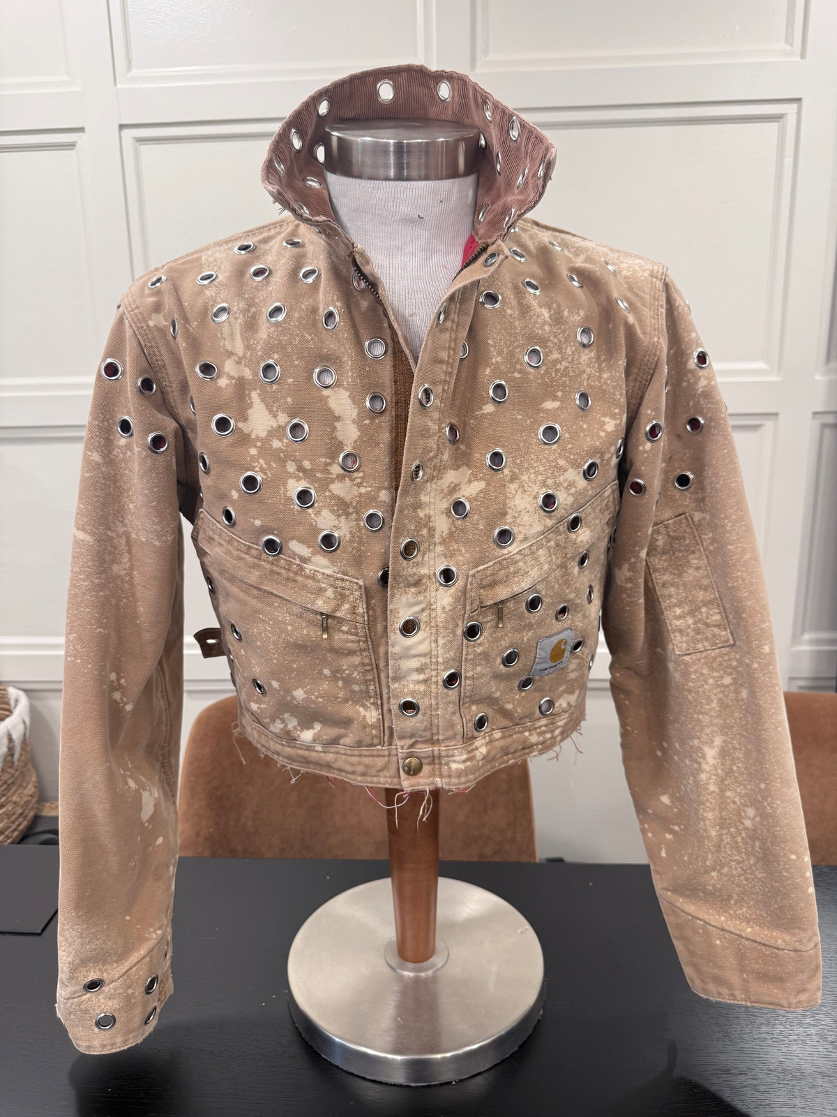 Vintage Carhartt Cropped Jacket | Brown | Medium | One of One