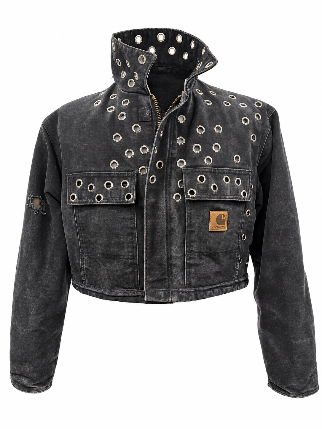 Vintage Carhartt Cropped Jacket | Black | Medium | One of One