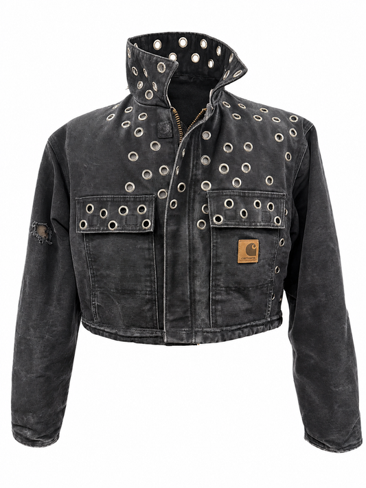 Vintage Carhartt Cropped Jacket | Black | Medium | One of One