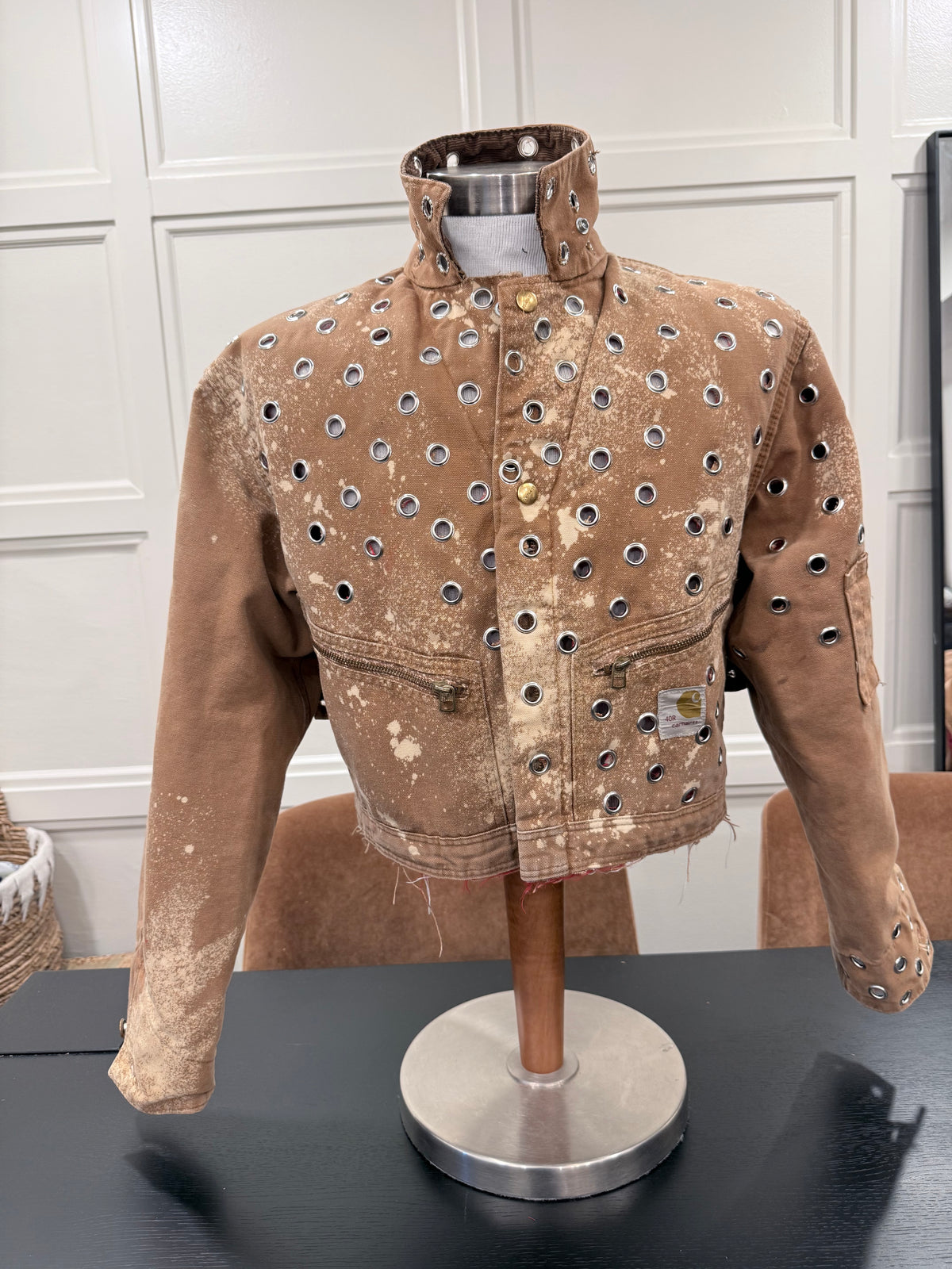 Vintage Carhartt Cropped Jacket | Brown | Medium | One of One