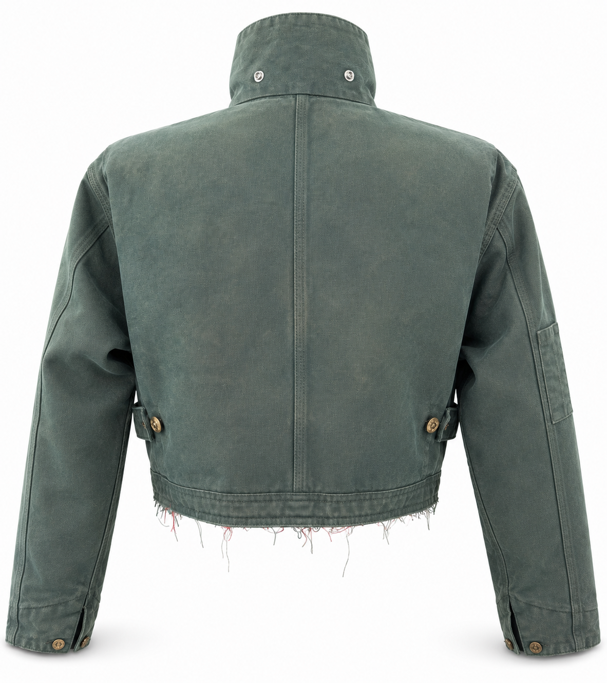 Vintage Carhartt Cropped Jacket | Dark Green | Large | One of One